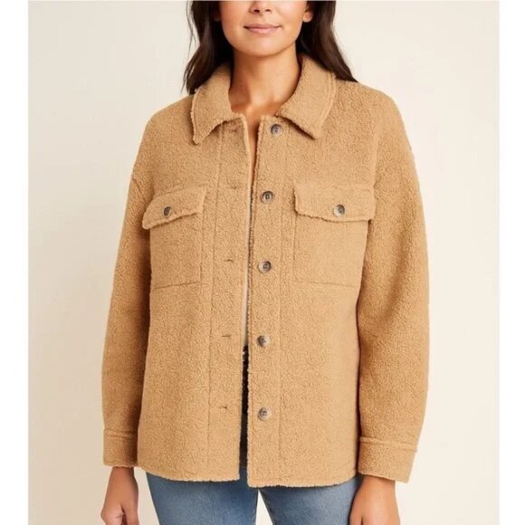 Joie Jackets & Blazers - Joie Brown Teddy Jacket